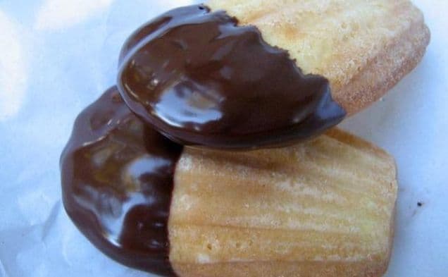 Chocolate Orange Madeleines
