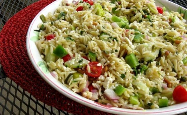 Mediterranean Orzo Salad