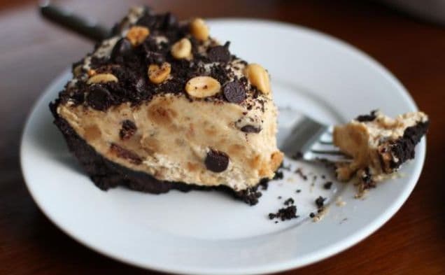 No-Bake Chocolate Peanut Butter Pie