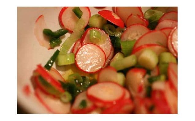 Radish and Watercress Salad